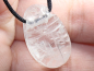 Preview: rock crystal with cord or silver 925