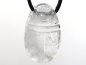 Preview: rock crystal with cord or silver 925