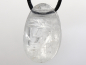 Preview: rock crystal with cord or silver 925