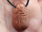 Preview: gold sandstone with cord or silver 925