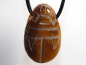 Preview: tiger's eye with cord or silver 925