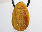 Preview: tiger's eye with cord or silver 925