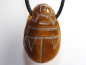 Preview: tiger's eye with cord or silver 925