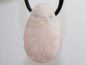 Preview: rose quartz with cord or silver 925