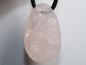 Preview: rose quartz with cord or silver 925