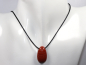 Preview: red jasper with cord or silver 925
