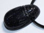 Preview: blue sandstone with cord or silver 925