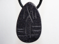 Preview: blue sandstone with cord or silver 925