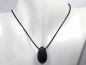 Preview: blue sandstone with cord or silver 925