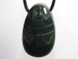Preview: moss agate with cord or silver 925