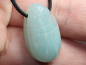 Preview: amazonite with cord or silver 925