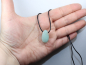 Preview: amazonite with cord or silver 925