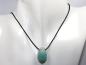 Preview: amazonite with cord or silver 925