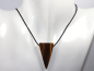 Preview: tiger's eye with cord or silver 925