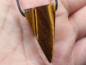 Preview: tiger's eye with cord or silver 925