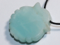 Preview: amazonite with cord or silver 925