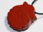 Preview: roter Jaspis mit Band oder Silber 925
