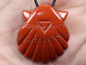 Preview: roter Jaspis mit Band oder Silber 925