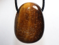 Preview: tiger's eye with cord or silver 925