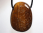 Preview: tiger's eye with cord or silver 925