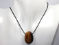 Preview: tiger's eye with cord or silver 925