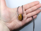 Preview: tiger's eye with cord or silver 925