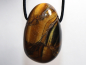 Preview: tiger's eye with cord or silver 925