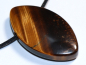 Preview: tiger's eye with cord or silver 925