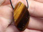 Preview: tiger's eye with cord or silver 925