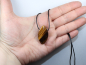 Preview: tiger's eye with cord or silver 925