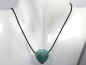 Preview: amazonite with cord or silver 925