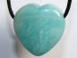 Preview: amazonite with cord or silver 925