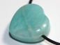 Preview: amazonite with cord or silver 925