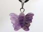 Preview: amethyst with cord or silver 925