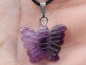 Preview: amethyst with cord or silver 925