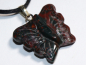 Preview: heliotrope with cord or silver 925