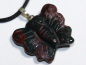 Preview: heliotrope with cord or silver 925