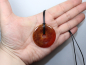 Preview: fire agate with cord