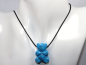 Preview: turquoise (rec.) with cord or silver 925
