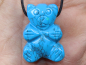 Preview: turquoise (rec.) with cord or silver 925