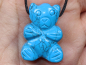 Preview: turquoise (rec.) with cord or silver 925