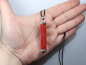 Preview: foam coral with cord or silver 925