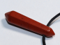 Preview: roter Jaspis mit Band oder Silber 925