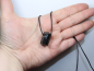 Preview: brown tourmaline (Dravite) with cord or silver 925
