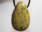 Preview: stichtite in serpentine with cord or silver 925