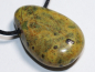 Preview: stichtite in serpentine with cord or silver 925