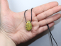 Preview: stichtite in serpentine with cord or silver 925
