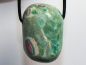 Preview: ruby in fuchsite with cord or silver 925
