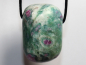 Preview: ruby in fuchsite with cord or silver 925