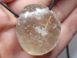 Preview: rutilated quartz with cord or silver 925